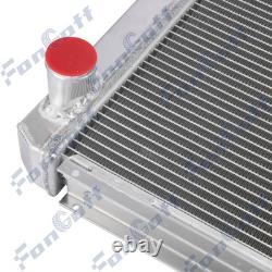 3 Rows RADIATOR FIT NEW HOLLAND SKID STEER LOADER C175/C185 CASE 410 420 430 440