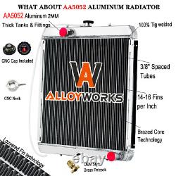 3-core Radiator Fit New Holland Skid Steer Loader C175, C185, C190, L175, L180, L185