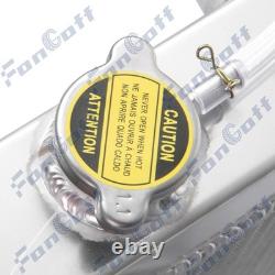 3-row Radiator Fit New Holland Skid Steer Loader C175/c185 Case 410 420 430 440