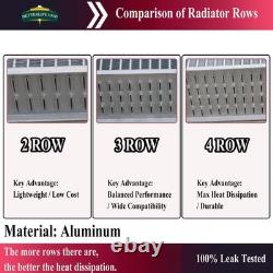 3-row Radiator Fit New Holland Skid Steer Loader C175/c185 Case 410 420 430 440