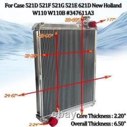 #347611A3 Radiator For W110/W110B/521D/521F/621D Case New Holland Wheel Loader