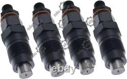 4 Fuel Injectors SBA131406360 for ISM Engine N844 New Holland Loader C175 L140