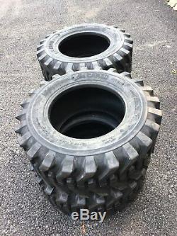 4 NEW 12-16.5 Skid Steer Tires Camso 12X16.5 -For John Deere loader