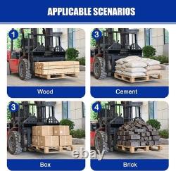 46 Skid Steer Tractor Quick Attachment Frame With 2 Receiver & 48 Blades 4000LB