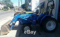 4WD New Holland TC30 Loader Tractor 4x4 ie T1510 T1520