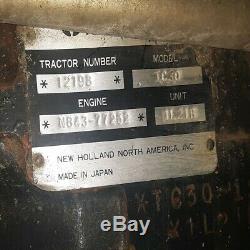 4WD New Holland TC30 Loader Tractor 4x4 ie T1510 T1520