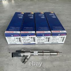 4X Fuel Injector 0445110457 for CASE New Holland Tractor Loader F5H 5801376566