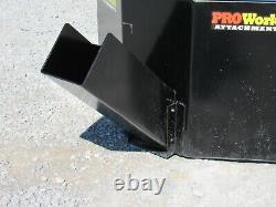 5/8 Cubic Yard Concrete Dispensing Bucket Attachment Fits Skid Steer Loader