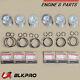 6 Piston and Piston Ring Kit Set STD For 5.9L Cummins ISBe 3800781 4B B5.9 6B