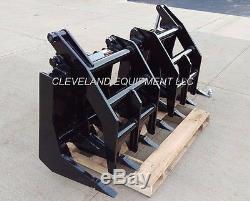 72 SEVERE-DUTY ROOT GRAPPLE RAKE ATTACHMENT New Holland Case Skid-Steer Loader