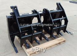 84 SEVERE-DUTY ROOT GRAPPLE RAKE ATTACHMENT New Holland Case Skid-Steer Loader