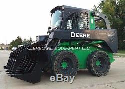 84 SEVERE-DUTY ROOT GRAPPLE RAKE ATTACHMENT New Holland Case Skid-Steer Loader