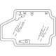 84415734G Glass Door Assembly Fits New Holland L218 L225 Fits Case SR130 SR175 S