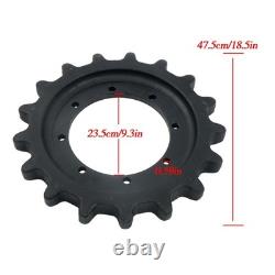 87460888 Sprocket For Case TV380, 420CT For New Holland C178 -17 Teeth, 8 Holes