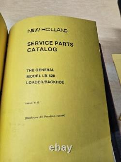 9 New Holland Service Parts Catalogs for 13 Models of Skid-Steer Loaders in a 6