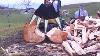 Amazing Biggest Modern Firewood Processing Machines Fastest Log Splitter Excavator Working