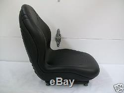 thumbnail image 2 of Seats Unlimited Skid Steer Black Seat With Slides – Fits Bobcat Case Ford Gehl John Deere New Holland 2 of 6