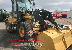 BUDD JD Deere 244J 244k 324k 344k Compact Wheel Loader ISO to SS adapter Volvo
