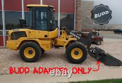 BUDD Volvo L30 L35 Series Compact Wheel Loader ISO to SS adapter L30GS L30B L35G