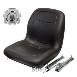Black Seat Fits New Holland LS120 LS125 LS140 LS150 LS160 LS170 LS180 LS185 &190