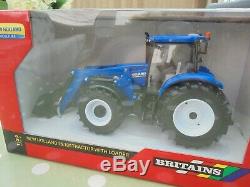 Britains FARM RARE 132 New Holland T6.180 Loader Tractor