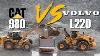 Cat 980 Vs Volvo L220h Which One Is The Best Wheel Loader