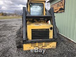 Clean New Holland 555 Skid Steer Loader Kubota Diesel Cheap Shipping Rates