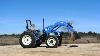 Demo Of New Holland T4020 Tractor W Loader 4wd Great Condition Gear Shift Transmission