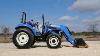 Demo Video Of 74hp New Holland T4 75 Tractor With Loader Shuttle Shift Transmission 4x4