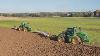 Extreme Ploughing John Deere 9r490 U0026 8370r Kverneland 6300s U0026 Pw 100 Variomat