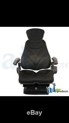F20 Series Black cloth air ride seat, JD, Case, New holland, Allis Chalmers Massey