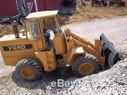 FORD A64 LOADER diesel 4x4 3yard bucket, newholland motor, good tires, Cat