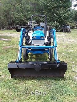 FORD NEW HOLLAND 1720 LOADER TRACTOR 2 W drive With 3 POINT HITCH PTO DIESEL