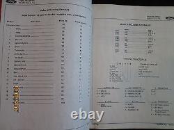 FORD NEW HOLLAND 340 445 540A 545 Tractor Backhoe Loader Parts Manual Catalog