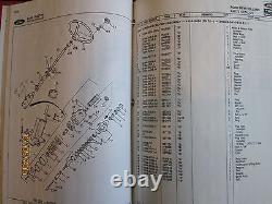 FORD NEW HOLLAND 340 445 540A 545 Tractor Backhoe Loader Parts Manual Catalog