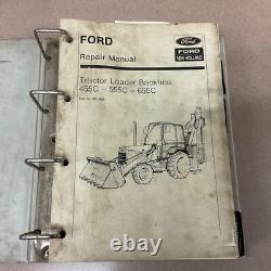 FORD New Holland 455C 555 655C TRACTOR LOADER BACKHOE SERVICE REPAIR SHOP MANUAL
