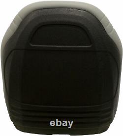 Fits New Holland Loader/Backhoe Bucket Seat Fits Various Models Gray Vinyl