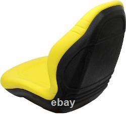 Fits New Holland Loader/Backhoe Bucket Seat Various Models Yellow Vinyl