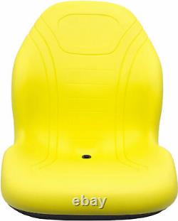 Fits New Holland Loader/Backhoe Bucket Seat Various Models Yellow Vinyl