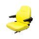 Fits New Holland Loader/Backhoe Seat Assembly withArms Yellow Vinyl