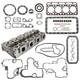 For New Holland L555 L553 Skid-Steer Loader Complete Cylinder Head& Gasket