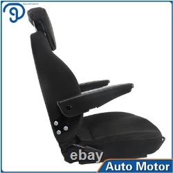 For New Holland Loader/Backhoe Seat Assy Fits Various Models Black Cloth