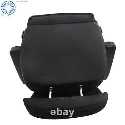 For New Holland Loader/Backhoe Seat Assy Fits Various Models Black Cloth