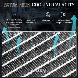 For New Holland Skid Steer Loader C175, C185, C190 L175, L180, L185 Radiator 3 Rows