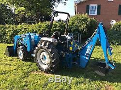 Ford 1720 Tlb Diesel Backhoe Loader Tractor 4 Wheel Drive 540 Pto New Holland