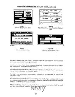 Ford 455C, 555C, 655C Tractor Loader Backhoe Service Manual Repair Shop Book