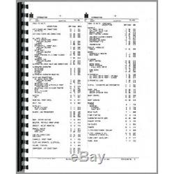 Ford 550 555 655 655A 555A 555B TLB Tractor Loader Backhoe Parts Manual Catalog