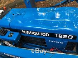 Ford New Holland 1220 tractor with loader and attachments LOW HOURS
