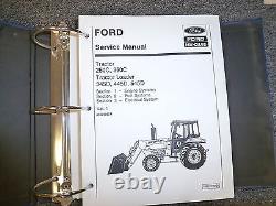 Ford New Holland 250C 260C 345D 445D 545D Tractor Loader Service Repair Manual