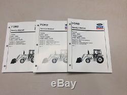 Ford New Holland 250C, 260C, 345D, 445D, 545D Tractor Loader Service Shop Manual